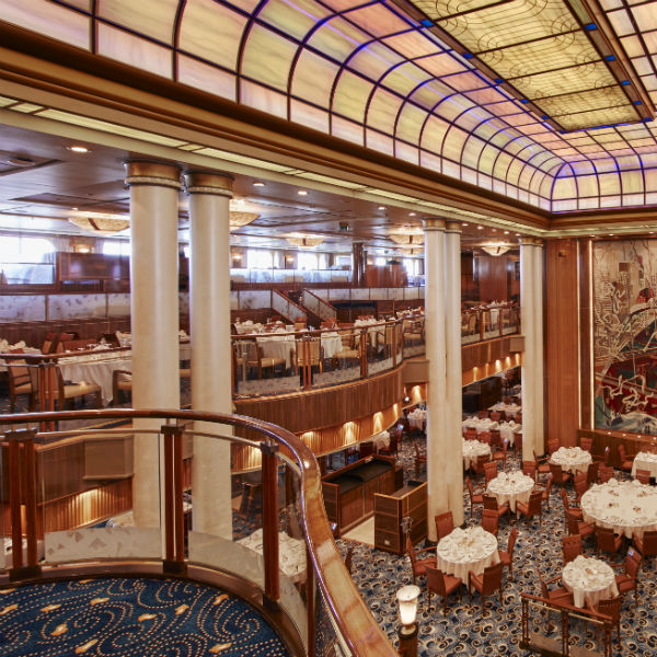 A Regal Remastering The Queen Mary 2, Queen Mary 2 Main Dining Room Layout